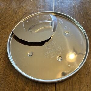 Cuisinart Food Processor DLC-844TX 4mm Stainless Slicer Disc Replacement OEM